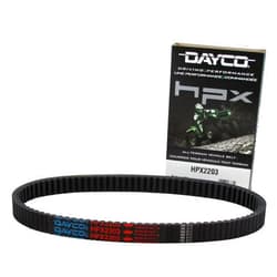 Dayco HPX2203 HPX High Performance Extreme ATV/UTV Drive Belt, Black