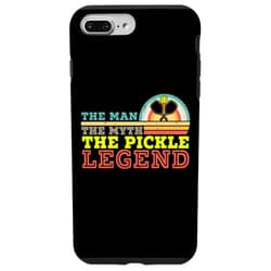 Pickleball Clothing Tees Pickleball Gifts For Men iPhone 7 Plus/8 Plus The Man The Myth The Pickleball Legend Case