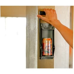 Andrew James Heavy Duty Can Crusher - Designed to Recycle and Crush 12/16 oz Cans and Plastic Bottles – Crushes Soda, Beer, Pop Cans – Recycling Aluminum Cans is Great for the Environment - Andrew James (Grey)