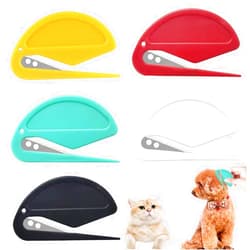 Cyhdddr 5Pcs Knotting Comb for Cats, Pet Knotting Comb De Knotting Comb for Dog Pet Hair Removal Tool Cat Dog Grooming Comb Knot Remover Cat Knotting Comb