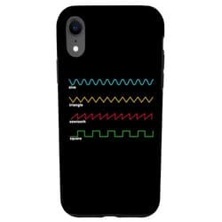 Analog Sound Synthesizer Audiowaves - Audio Gift! iPhone XR Synthesizer Audiowaves, Analog Sound, Synth Case