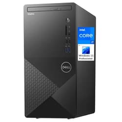 Dell Vostro 3888 Full Size Tower Business Desktop Computer, Intel Octa-Core i7-10700, 64GB DDR4 RAM, 4TB PCIe SSD + 1TB HDD, 802.11AC WiFi, Bluetooth, Keyboard and Mouse, Windows 11 Pro