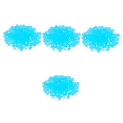 Yardwe Glow Gravel 4pcs 1 Rhombus Luminescent Stone Luminous Driveway Aquarium Colored Stone Glass Pebbles Stones Rocks Gravel Garden Pebbles Aquarium Tank ation Glow Resin Shine Filler