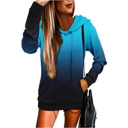 MODARANI Womens Pullover Hoodie Sweatshirts Casual Tunic Tops Kangaroo Pocket Shirts Tie Dye&Floral Print
