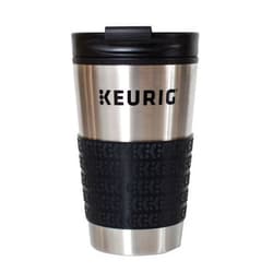 Keurig Travel Mug Fits K-Cup Pod Coffee Maker, 1 Count (Pack of 1), Stainless Steel