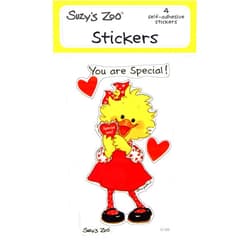 Suzy's Zoo Stickers 4-Pack, 