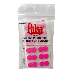Wapsi Palsa Strike Indicator Pinch-on-Floats, 24 Count (Color Choice)
