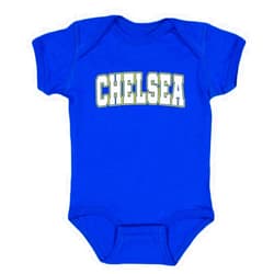 Xtreme Apparrel World Retro Club Kids Onesie for Soccer Fans