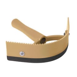 Weaver Leather Sweat Scraper/Coarse Curry Combo, Black/Tan