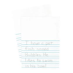 Pacon 2656 Newsprint Handwriting Paper, Picture Story, 7/8