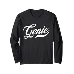 Visit The Funny Sayings Design Good Mood, Funny Sayings & Sarcastic Quotes - Genie Long Sleeve T-Shirt