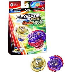 Beyblade Hasbro Burst QuadDrive Berserk Balderov B7 and Cyclone Belfyre B7 Spinning Top Dual Pack - 2 Battling Game Top Toy for Kids Ages 8 and Up