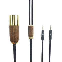 NewFantasia Replacement Audio Cable 4-pin XLR Balanced Cable Compatible with Audio-Technica ATH-R70x Professional Headphone 6N OCC Copper Silver Plated Cord Walnut Wood Shell