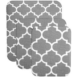 Tatuo 3 Pcs Heat Press Mats Compatible with Easypress 2 / Easypress Easy Press Mat Protective Resistant Mat Double Sides Applicable Ironing Insulation Mat for HTV Iron on Projects (Lantern Pattern)