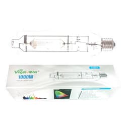 Vegelumax MH 1000W Metal Halide Single Ended HID Grow Light Bulb Lamp High PAR Enhanced Blue and Violet Spectrums for Hydroponic Horticulture Vegetative Growth,CCT 6000K,92,000Lumens,E39 Base