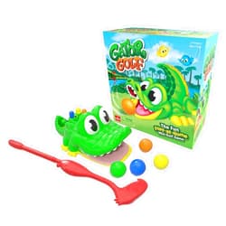 Goliath Gator Golf - Putt The Ball into The Gator's Mouth to Score Game by Goliath, Single, Gator Golf, 27 x 27 x 12.5 cm for age 3+ years