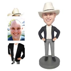 AWZY Custom Bobblehead,Personalized Custom Full,Custom Personalized Unique Handmade Bobbleheads Figurine,Action Figure Based on Your Photo