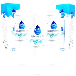 Upstart Battery 3-Pack Replacement for Viking DDFF Refrigerator Water Filter - Compatible with Viking UKF8001 Fridge Water Filter Cartridge