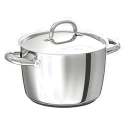 IKEA Thick Base/Aluminium/Stainless Steel Pot with lid,5L_Sold by Bunnings Home