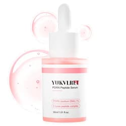 YUKVLRET Sodium DNA Peptide Serum, Facial Serum for All Skin Types, Anti Aging Face Serum with Niacinamide and Hyaluronic Acid, Dark Spot Care, Uneven Skin Tone