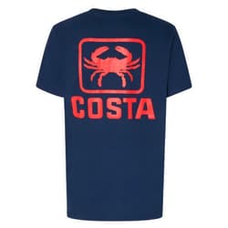 Costa Del Mar Men's Emblem Bass Short Sleeve Crewneck Tee