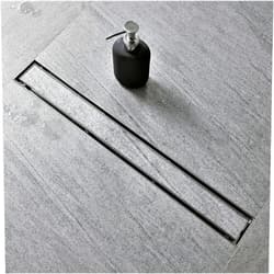 Neodrain 24-Inch Linear Shower Drain with Tile Insert Grate, Professional Brushed 304 Stainless Steel Rectangle Shower Floor Drain Manufacturer, Linear Drain with Leveling Feet, Hair Strainer