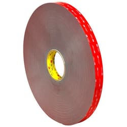 3M VHB Tape 4991, 0.5 in width x 5 yd length (1 Roll)