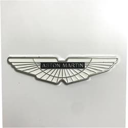 ERTYBV Car Emblem Badge for Aston Martin DBX DB11 DBS Vantage Badge Stickers Car Front Rear Hood Trunk Grille, Emblem Replacement Car Sticker Badge Styling Decorate,Black Style