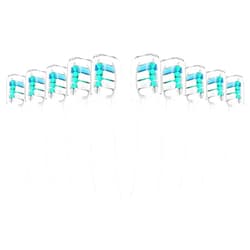 Topkitfice Replacement Toothbrush Heads Compatible with Philips Sonicare：10 Pack Soft Replacement Electric Brush Head Compatible with Phillips Sonicare Snap-on System