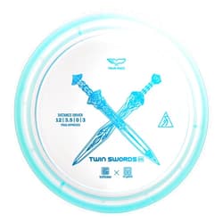 Yikundiscs Yikun Twin Swords Understable Distance Driver| Pro Worlds 2025 Limited Edition | Beginner-Friendly Max-Distance Disc | Wind-Resistant & Easy-Glide Control | PDGA Approved 170-175g