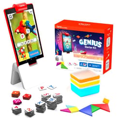 Osmo Genius Starter Kit for Kids Ages 6–10 | 5 Educational Learning Games | Fire Tablet Compatible | Educational STEM Learning System | Base Included
