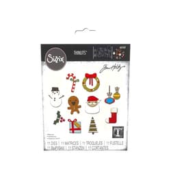 Sizzix Christmas Thinlits Die Set Christmas Minis by Tim Holtz