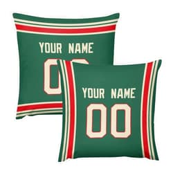 Lalkllo Personalized Number Name-Throw Pillow Cases - Customized Gift for Family & Friends - 16x16‘’18 x18‘’ Special Pillow Case for Home Decor-Car Pillow-Two-Sided Printed