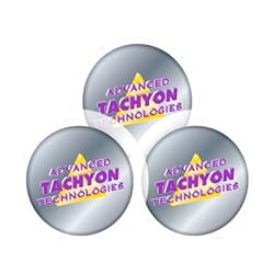 Tachyonized Zero Point Energy Products 35mm Tachyonized Micro-Disks 3-Pack - Tachyon Healing & Energy Enhancer - Powerful Body Treating Disks