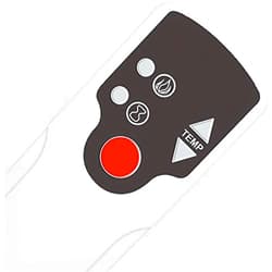 RCECAOSHAN Replacement for Twin Star ClassicFlame Classic Flame Electric Fireplace Stove Heater Infrared Remote Control 18II332FGL 18II332FSL 18II332CGL 23II332FGL 23II332FSL 23II332CGL 25II332CGL 26II332FGL