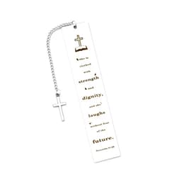 Bicfuiot Christian Gifts for Women,Christmas Stocking Stuffers, Christian Bible Bookmark,Religious Gifts,Inspirational Faith Baptism Gifts,Bible Verse Bookmark for Book Lover Confirmation Gifts for Teenage