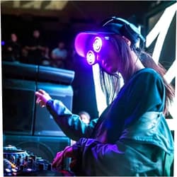 Earthradius USB Recharge Rezz Led Glasses Light up Goggles Rainbow Full Color Spectrum Rave Eyewear (B-Shape D)