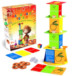 Thought-Spot Mad Smartz Towerz Social Skills & Anger Management Game for Kids & Teens | Educational SEL Therapy & CBT Tool for Emotional Regulation | Home, School, or Therapy | Autism & ADHD Must-Have