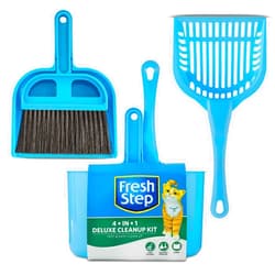 Fresh Step Starter Kit for Cats | Cat Litter Cleanup Kit with Everything Pet Parents Need for Cat and Kitten Cleanup| Cat Litter Box Deluxe Cleanup Kit