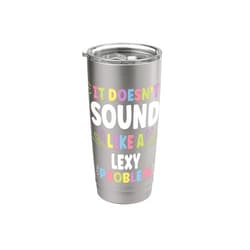 Retro Gift For Women Gift For LEXY LEXY Personalized Women's Gift Custom LEXY Stainless Steel Insulated Tumbler