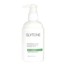 Glytone Daily Body Lotion with SPF 15–Broad Spectrum Sunscreen Moisturizer for Body –Spf Lotion with Glycolic Acid & Shea Butter – Sensitive Skin Sun Screen – Gives Non Greasy Sun Protection – 12 oz