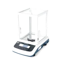 LACHOI Lab Analytical Balance 500g×0.001g Accuracy Digital Lab Scale Laboratory Analytical Balance with Windshield Jewelry Scale RS232 Interface (0.001g*500g)