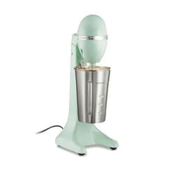 Hamilton Beach DrinkMaster Electric Drink Mixer, Retro Milkshake Maker & Milk Frother, 2 Speeds, Extra-Large 28 oz. Stainless Steel Cup, Mint