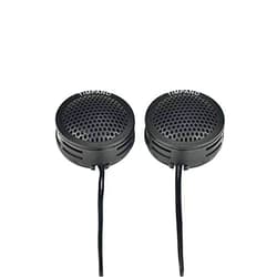 Timpano TPT-ST1 Dome Tweeter, 1 Inch Tweeter Set for Car Audio, Angle or Surface Mount Tweeters, 4 Ohm Soft Dome 150 Watts Max Power Tweeter for Pro Car Audio (Pair)