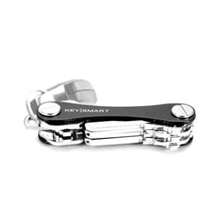 KEY SMART KeySmart Classic - Compact Key Holder and Keychain Organizer (up to 14 Keys) (Black)