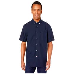 Tommy Hilfiger Men's Short Sleeve Casual Button Down Shirt in Classic Fit
