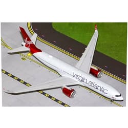ACE HOBBY for GeminiJets for VIRGIN ATLANTIC AIRWAYS for Airbus A330-900 G-VJAZ with STAND 1:200 Aircraft Pre-built Model