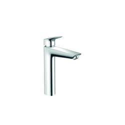 hansgrohe Logis Modern Low Flow Water Saving 1-Handle 1 10-inch Tall Bathroom Sink Faucet in Chrome, 71090001