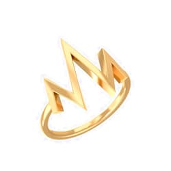 DHRUVANSH CREATIONS Stackable Zig Zag, Zig Zag Ring, Stackable Wave Ring, Zig Zag Jewelry, Wave Ring, Modern Design Stacking Ring, Boho Ring, Handmade Zig Zag