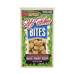 K9 Granola Factory Soft Bakes Bites Greek Yogurt Flavor Dog Biscuits, 12 Ounce Bag